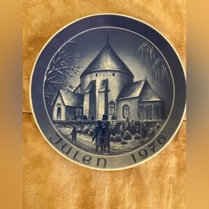 Vintage 1976 Made in Germany Decorative Plate by Baco featuring famous church